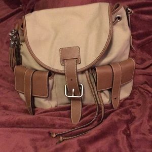 Escada sport canvas bag
